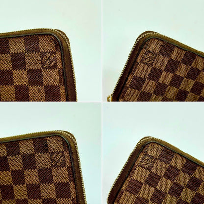 LOUIS VUITTON Damier Zippy Wallet Long Wallet CA1016 Wallet
