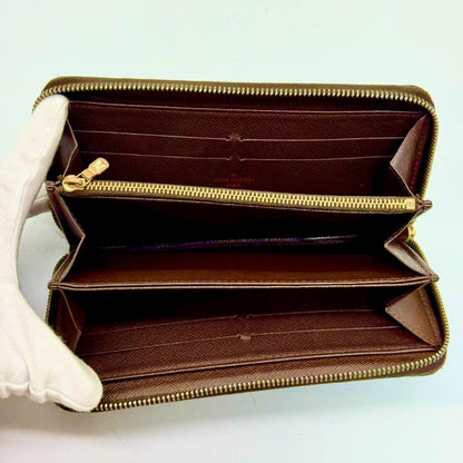 LOUIS VUITTON Damier Zippy Wallet Long Wallet CA1016 Wallet