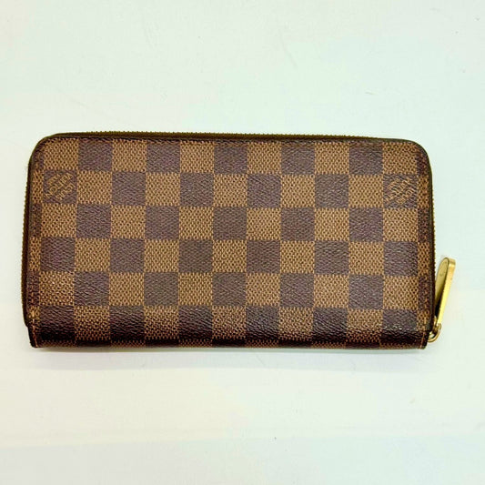 LOUIS VUITTON Damier Zippy Wallet Long Wallet CA4089 Wallet