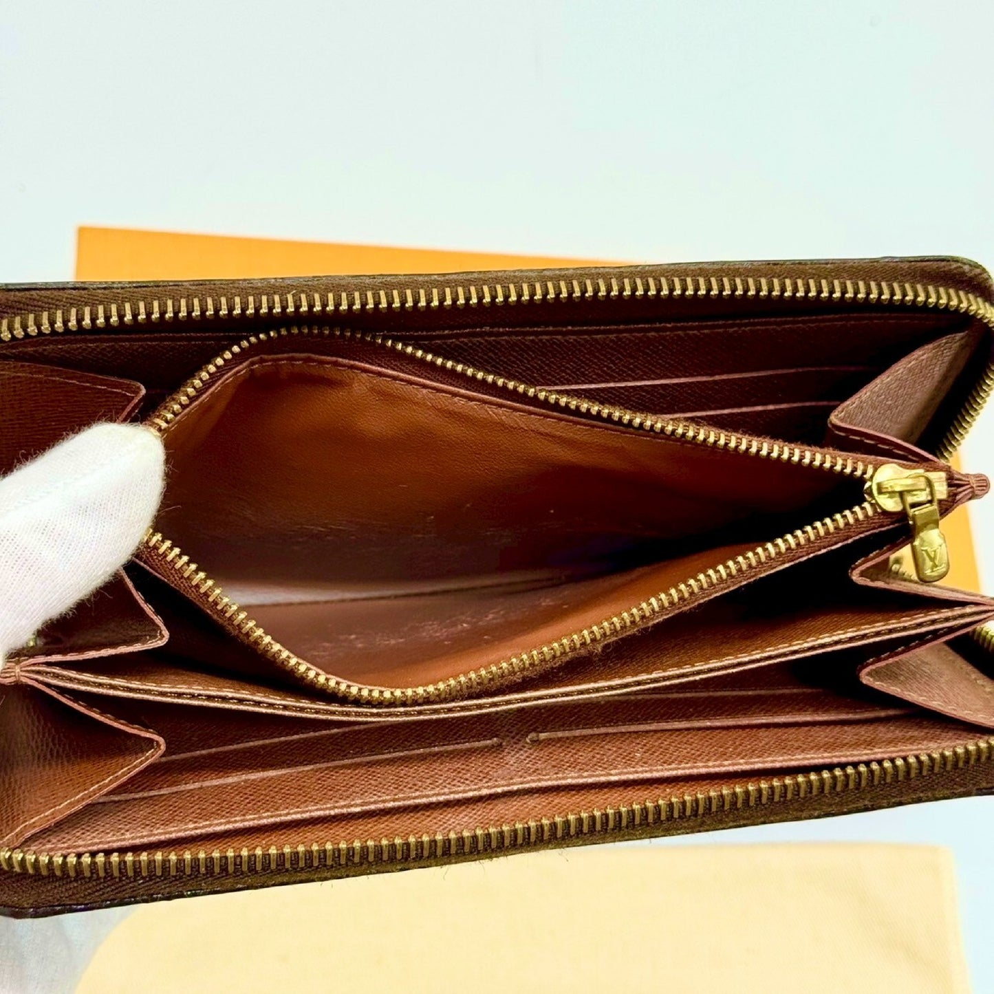 LOUIS VUITTON Monogram Zippy Wallet Long Wallet CA2009 Wallet