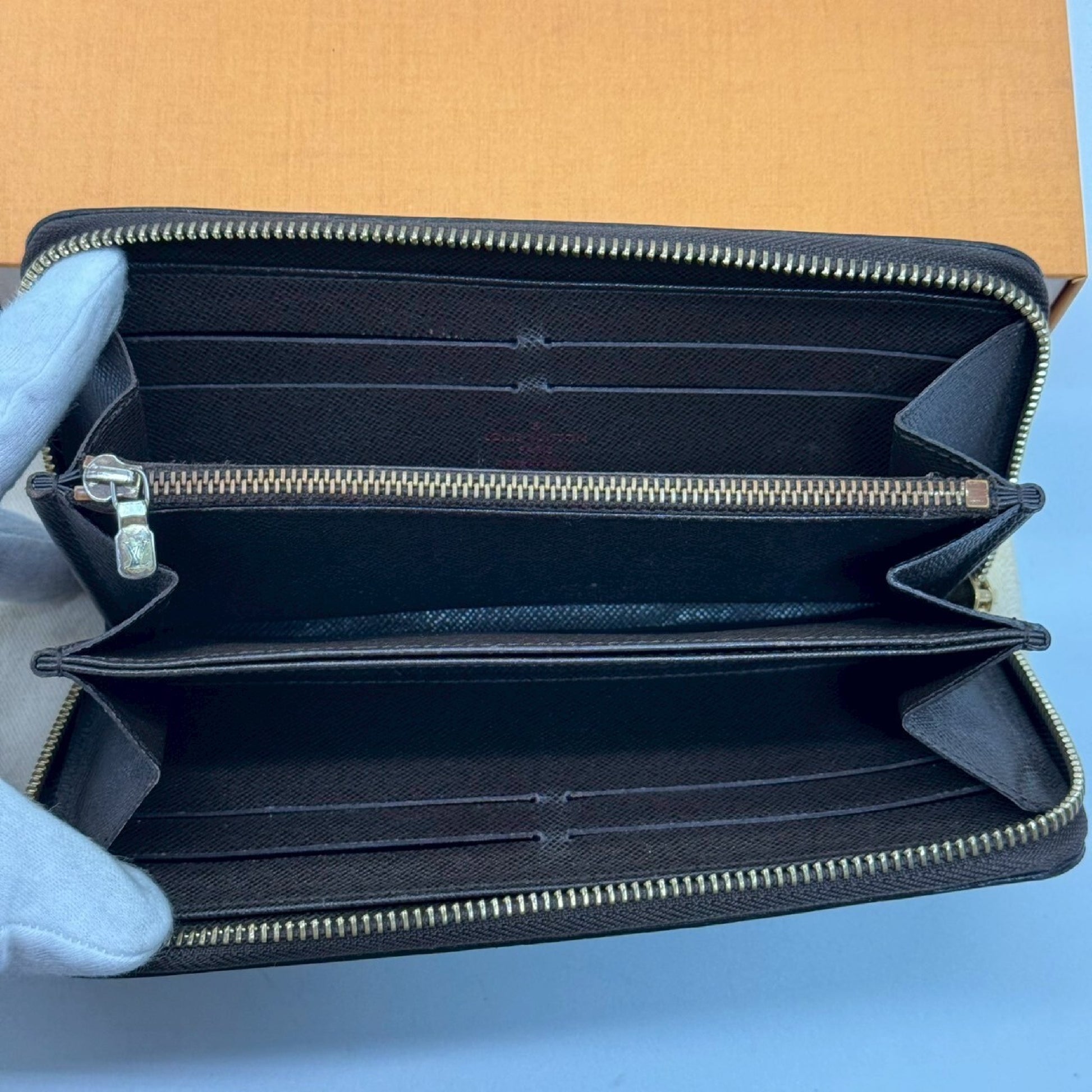 LOUIS VUITTON Damier Zippy Wallet Long Wallet GI0123 Wallet