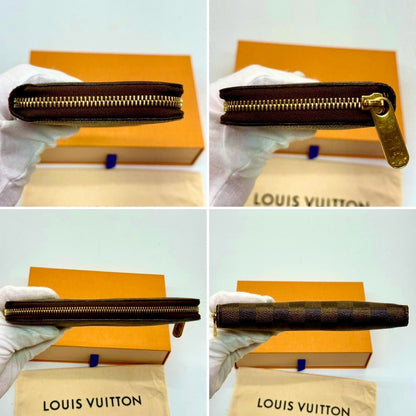 LOUIS VUITTON Damier Zippy Wallet Long Wallet GI0123 Wallet