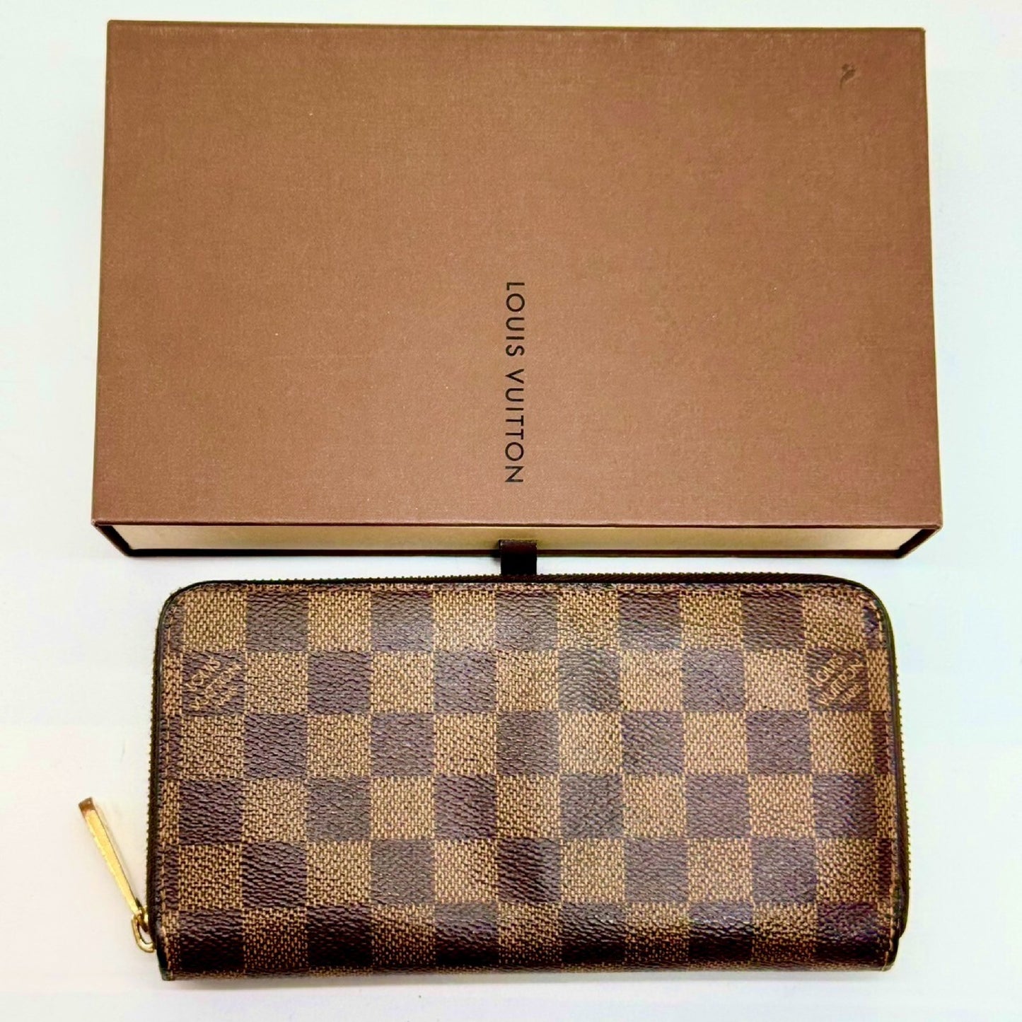 LOUIS VUITTON Damier Zippy Wallet Long Wallet GI0243 Wallet