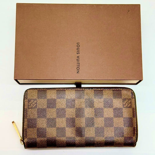 LOUIS VUITTON Damier Zippy Wallet Long Wallet GI0243 Wallet