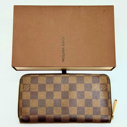 LOUIS VUITTON Damier Zippy Wallet Long Wallet GI0243 Wallet