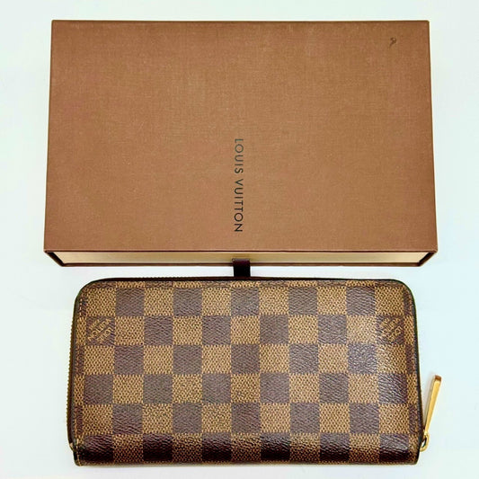 LOUIS VUITTON Damier Zippy Wallet Long Wallet GI0243 Wallet