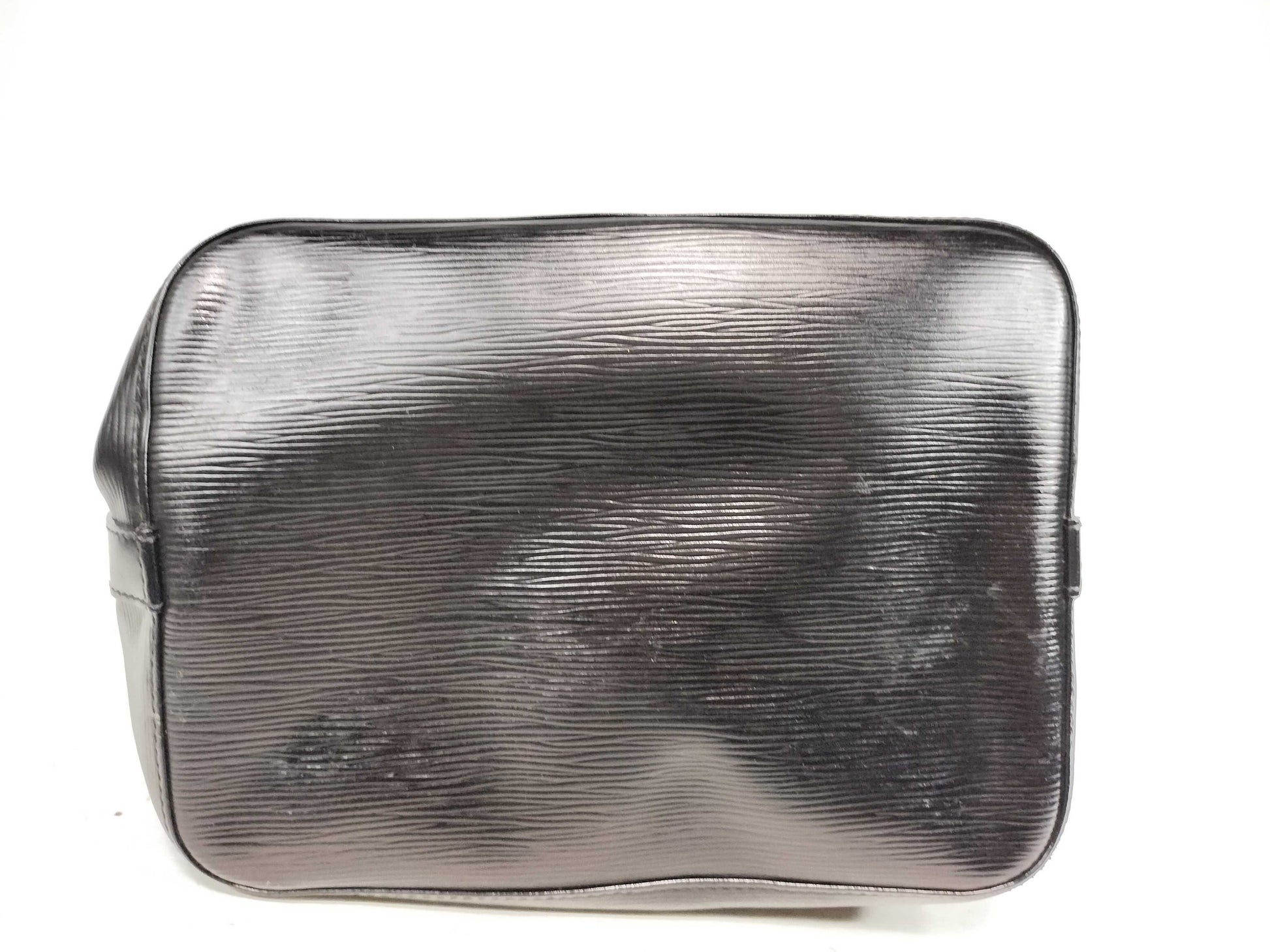 LOUIS VUITTON RFID Unverified AR0996 Epi Louis Vuitton Petit Noe Shoulder Bag Handbag Noir Shoulder Bag
