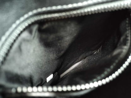 PRADA Prada Triangle Logo Leather Messenger Shoulder Bag
