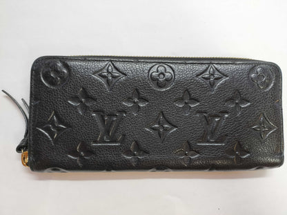 LOUIS VUITTON SP2157 Monogram Empreinte Louis Vuitton LOUIS VUITTON m60172 Clemence Empreinte Wallet