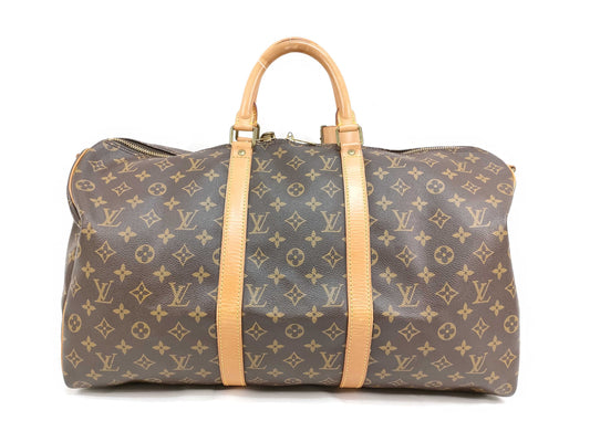 LOUIS VUITTON MI 0911 Monogram LOUIS VUITTON M41416 Monogram Keepall Bandouliere 50 Boston Bag