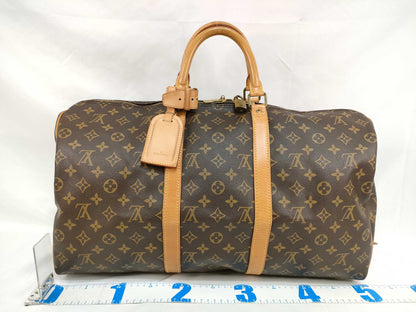 LOUIS VUITTON MI 0911 Monogram LOUIS VUITTON M41416 Monogram Keepall Bandouliere 50 Boston Bag