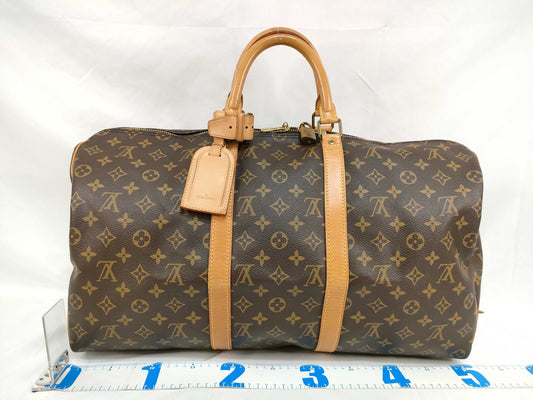 LOUIS VUITTON MI 0911 Monogram LOUIS VUITTON M41416 Monogram Keepall Bandouliere 50 Boston Bag