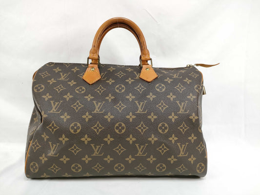 LOUIS VUITTON VI 863 Monogram LOUIS VUITTON M41107 Monogram Speedy 35 Handbag
