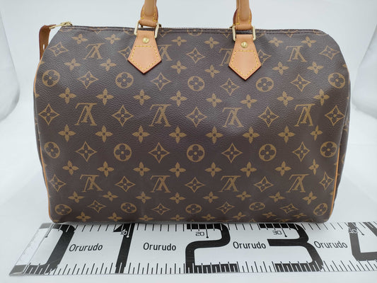 LOUIS VUITTON LOUIS VUITTON Louis Vuitton Speedy 35 Bag