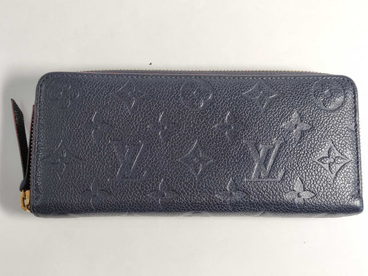 LOUIS VUITTON RFID Verified SP5200 Monogram Empreinte Louis Vuitton M69415 Monogram Empreinte Portefeuille Clemence Long Wallet SP5200 Wallet