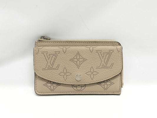 LOUIS VUITTON M81287 Mahina Monogram Mahina Porte Carte Recto Verso Coin Case