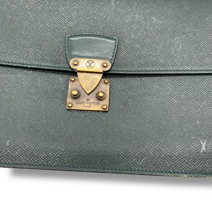LOUIS VUITTON Louis Vuitton Epi Taiga Clutch Bag Set, Business Bag