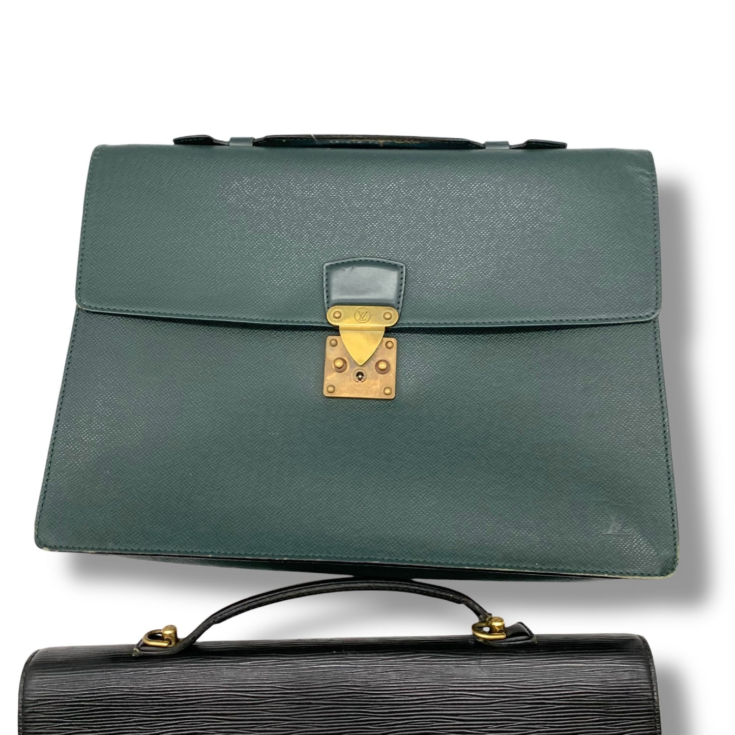 LOUIS VUITTON Taiga Epi Business Bag Set of 2