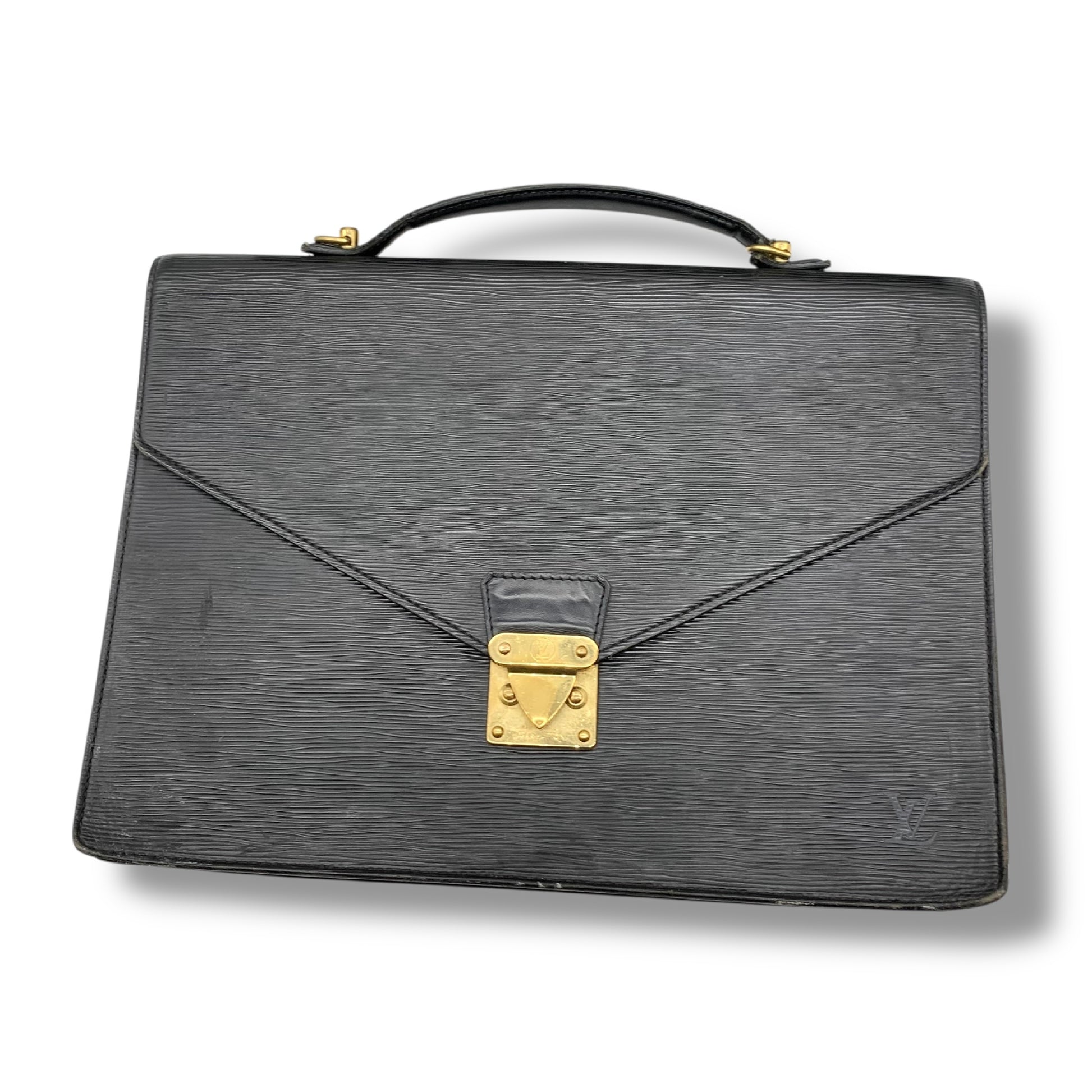 LOUIS VUITTON Taiga Epi Business Bag Set of 2