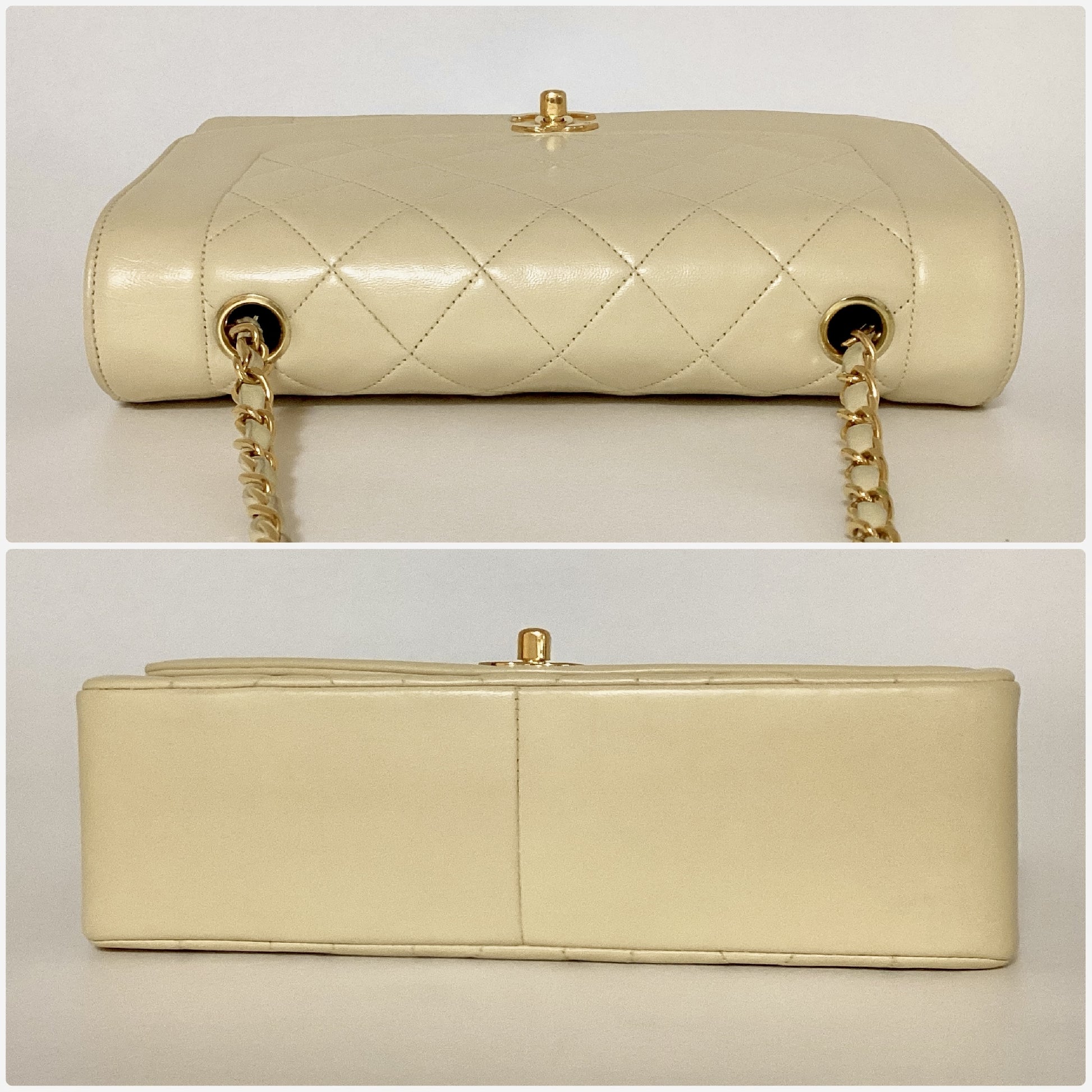 CHANEL Diana Flap Matelasse Chain Shoulder Bag W25 Seal No. 2 Shoulder Bag