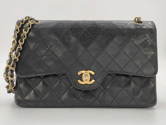 CHANEL Matelasse Double Flap 25 Shoulder Bag