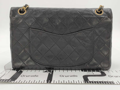 CHANEL Matelasse Double Flap 25 Shoulder Bag
