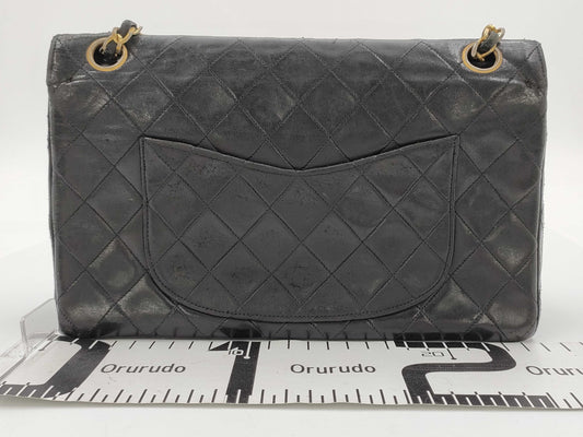 CHANEL Matelasse Double Flap 25 Shoulder Bag