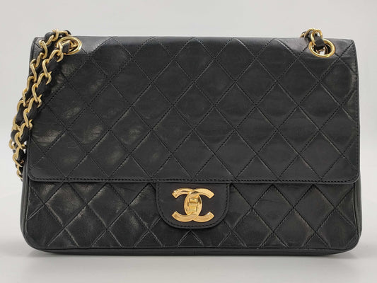 CHANEL Matelasse Double Flap 25 Shoulder Bag