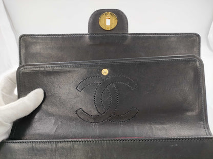 CHANEL Matelasse Double Flap 25 Shoulder Bag