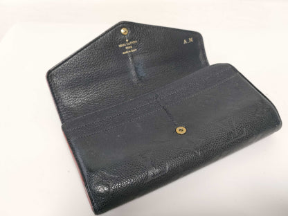 LOUIS VUITTON RFID Unverified CA5116 Monogram Empreinte Louis Vuitton Empreinte Sarah Wallet
