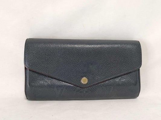 LOUIS VUITTON RFID Unverified CA5116 Monogram Empreinte Louis Vuitton Empreinte Sarah Wallet
