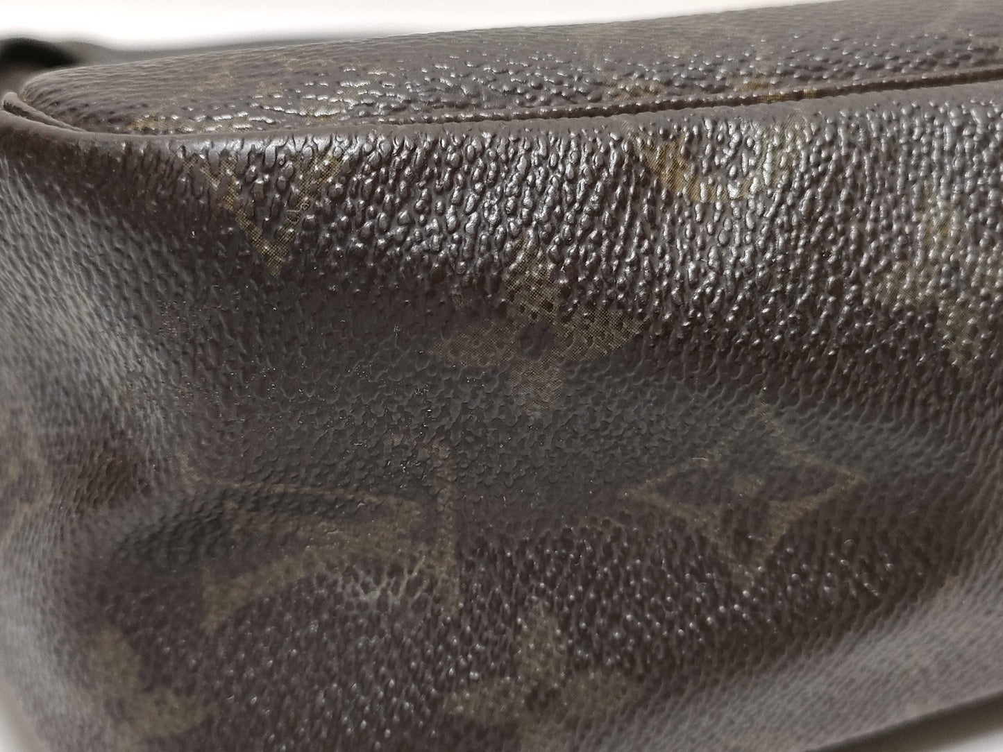 LOUIS VUITTON RFID Unverified 884NO Monogram Louis Vuitton True Toilet Second Bag