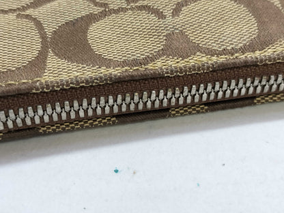 COACH Signature Coach Accessory Pouch Shoulder Bag