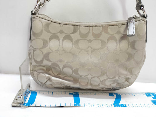 COACH Signature Coach Accessory Pouch Shoulder Bag