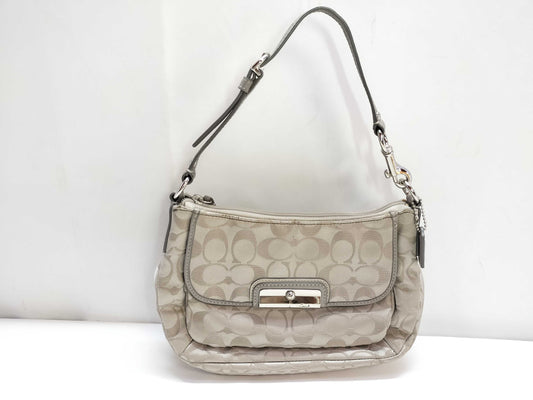 COACH Signature Coach Accessory Pouch Shoulder Bag