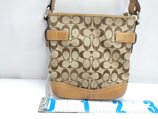 COACH Signature Coach Shoulder Bag