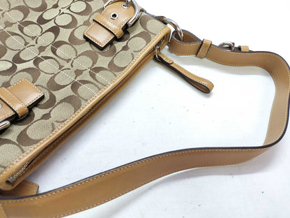 COACH Signature Coach Shoulder Bag