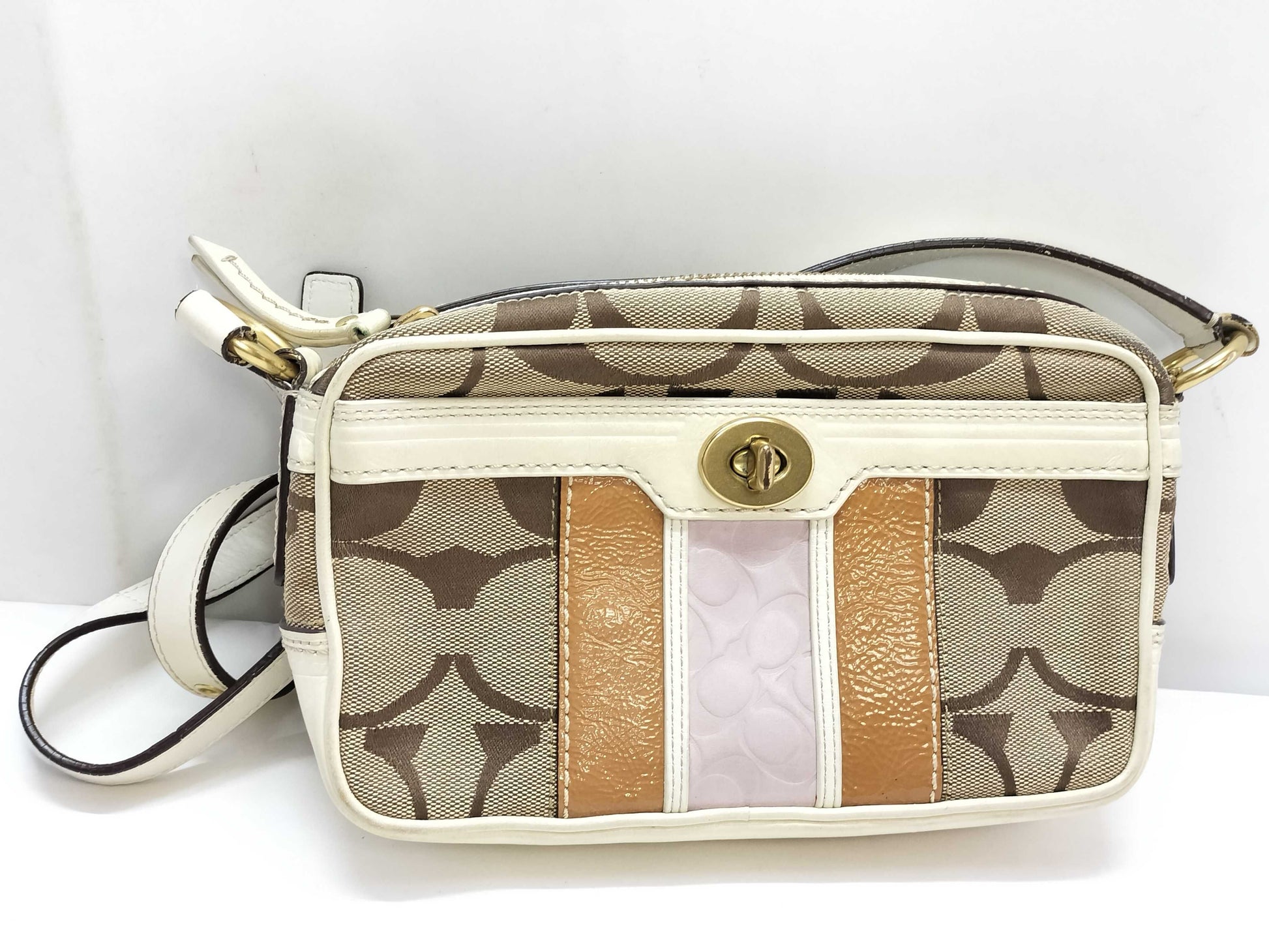 COACH Signature Coach Shoulder Bag