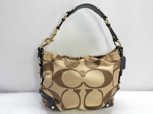COACH Signature Coach Shoulder Bag