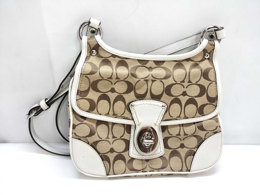 COACH Signature Coach Shoulder Bag