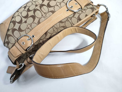 COACH Signature Coach Shoulder Bag