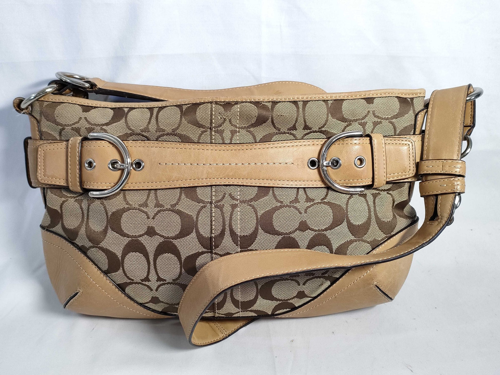 COACH Signature Coach Shoulder Bag