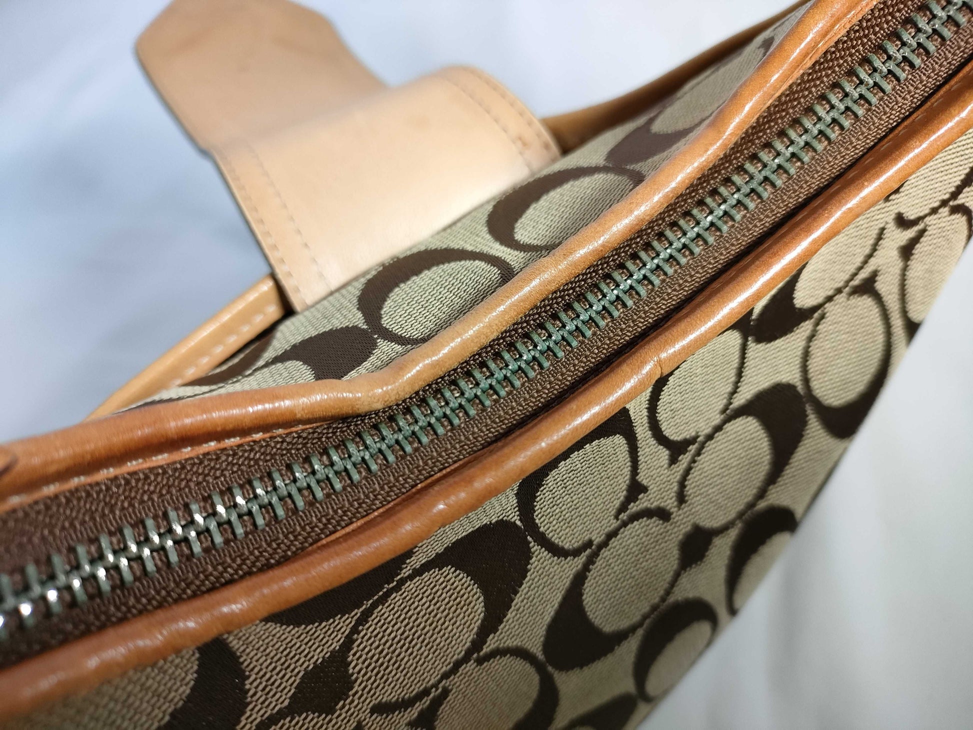 COACH Signature Coach Shoulder Bag