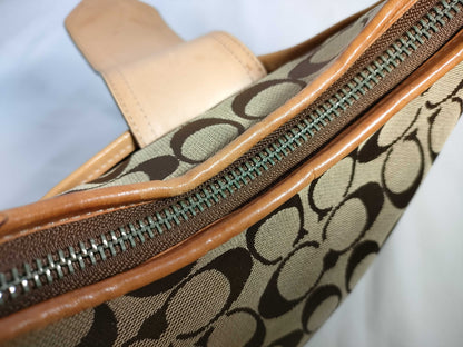 COACH Signature Coach Shoulder Bag