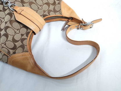 COACH Signature Coach Shoulder Bag