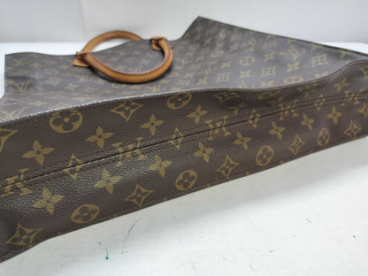 LOUIS VUITTON MI8904 Monogram Louis Vuitton Sac Plat Tote Bag