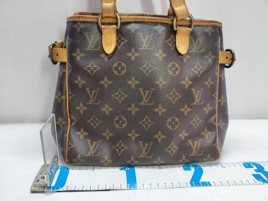 LOUIS VUITTON Unreadable Monogram Louis Vuitton Batignolles Tote Bag