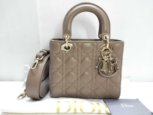Dior Cannage Beige Handbag