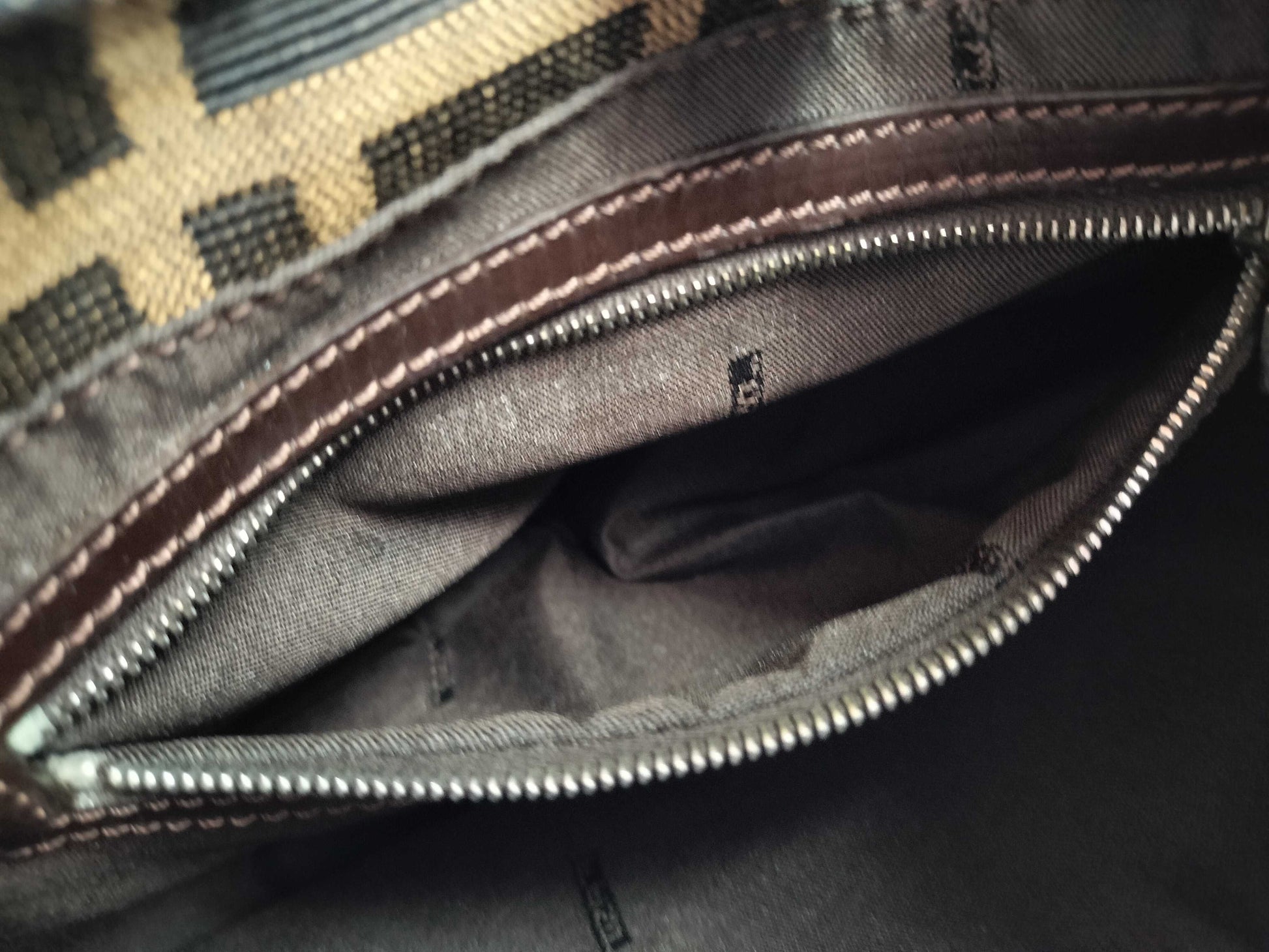 FENDI Zucca pattern FENDI handbag shoulder bag