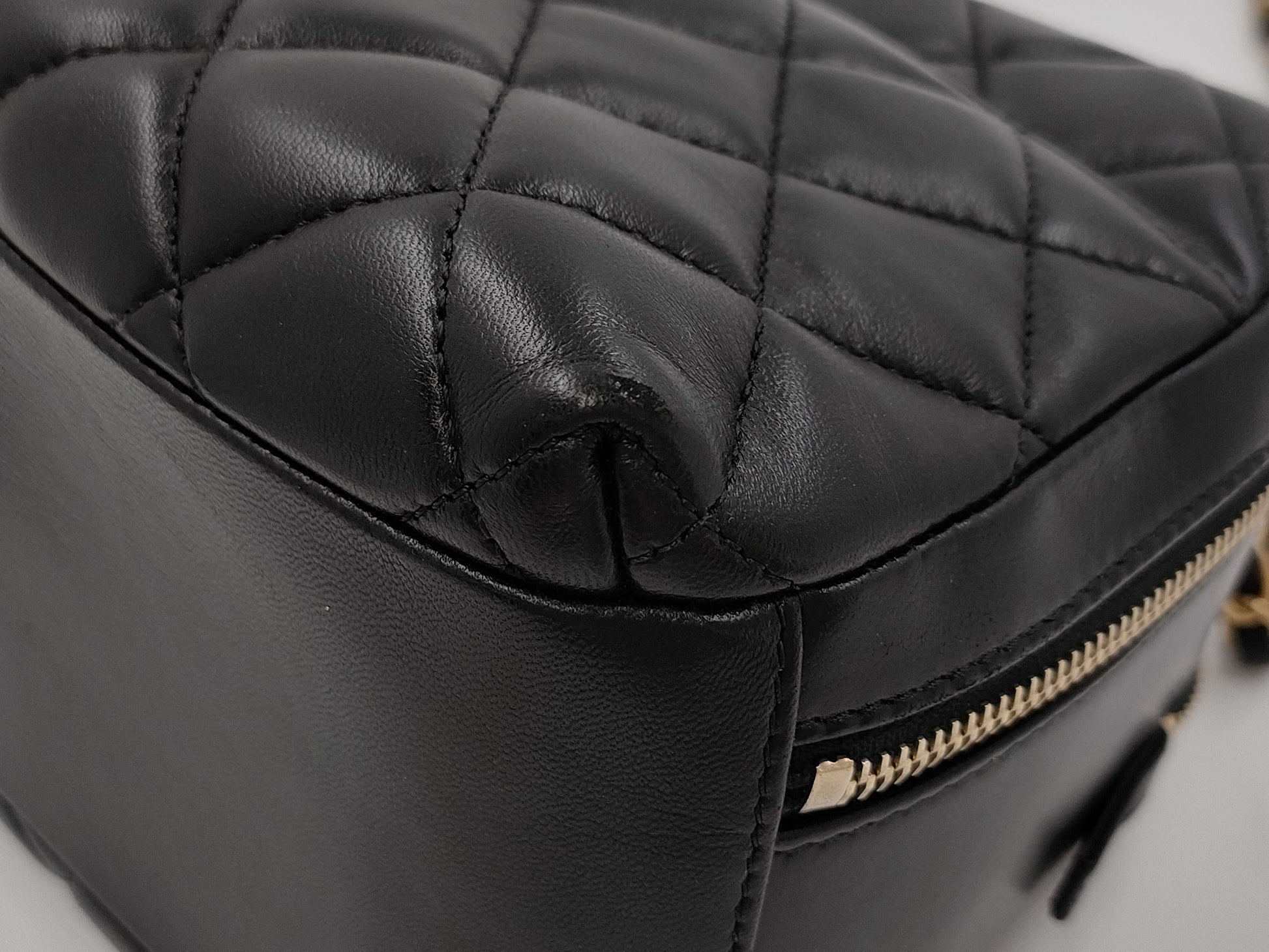 CHANEL 2WAY Bowling Handbag